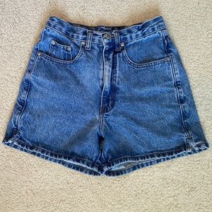 bill blass vintage denim shorts